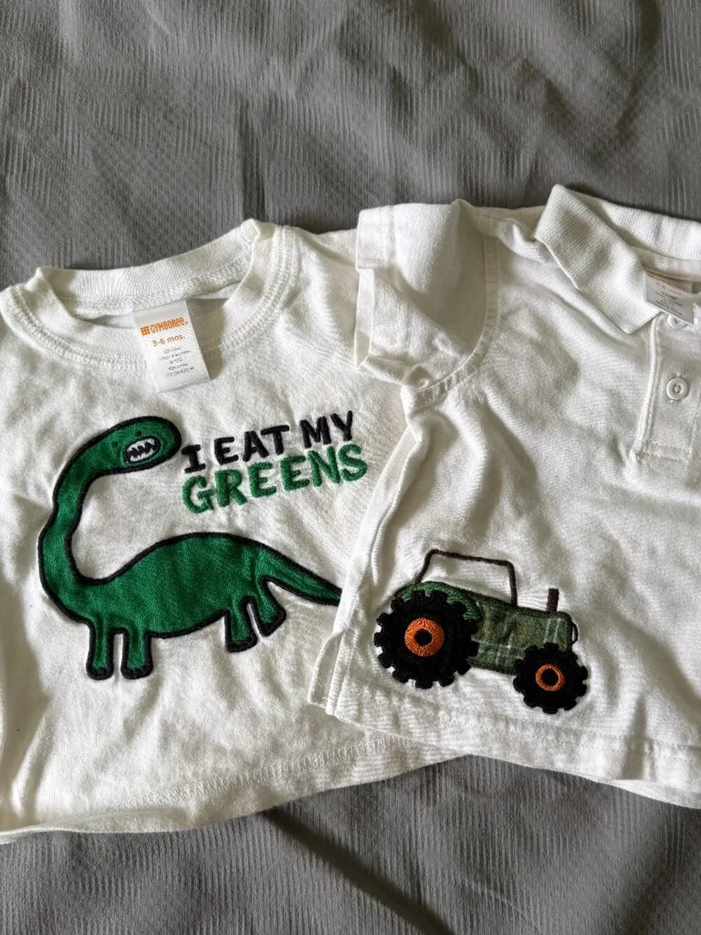 2-boys t-shirts Gymboree 3-6mns